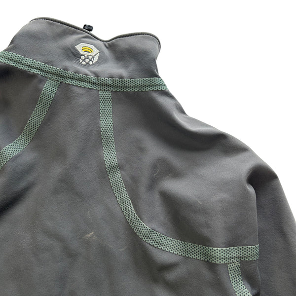 Vintage Mountain Hardwear Conduit Softshell Grey Jacket Men 