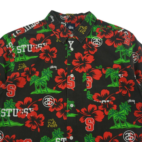 Vintage Stussy Hawaii Shirt Size M - second wave vintage store