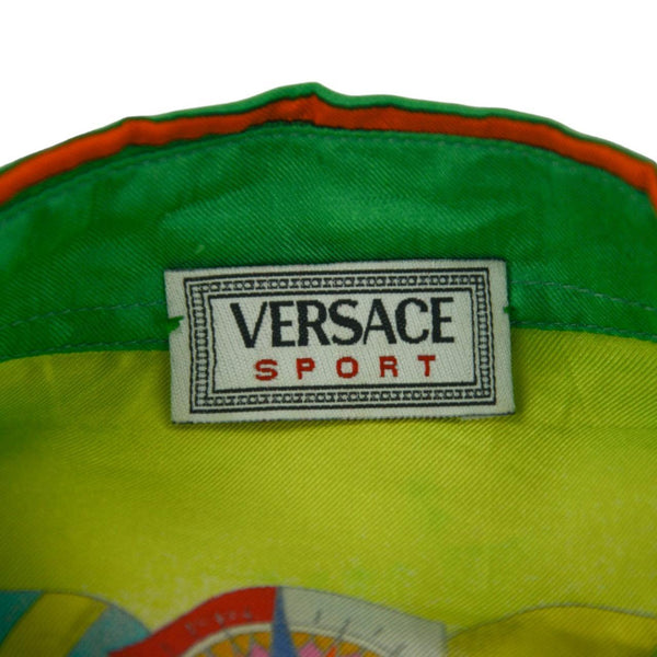 Vintage Versace Sport Silk Shirt Size XL - second wave vintage store