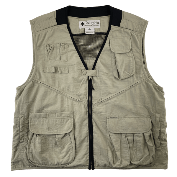 Vintage Columbia PFG Tactical Vest Size M - second wave vintage store