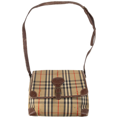 Vintage Burberry Nova Check Crossbody Bag