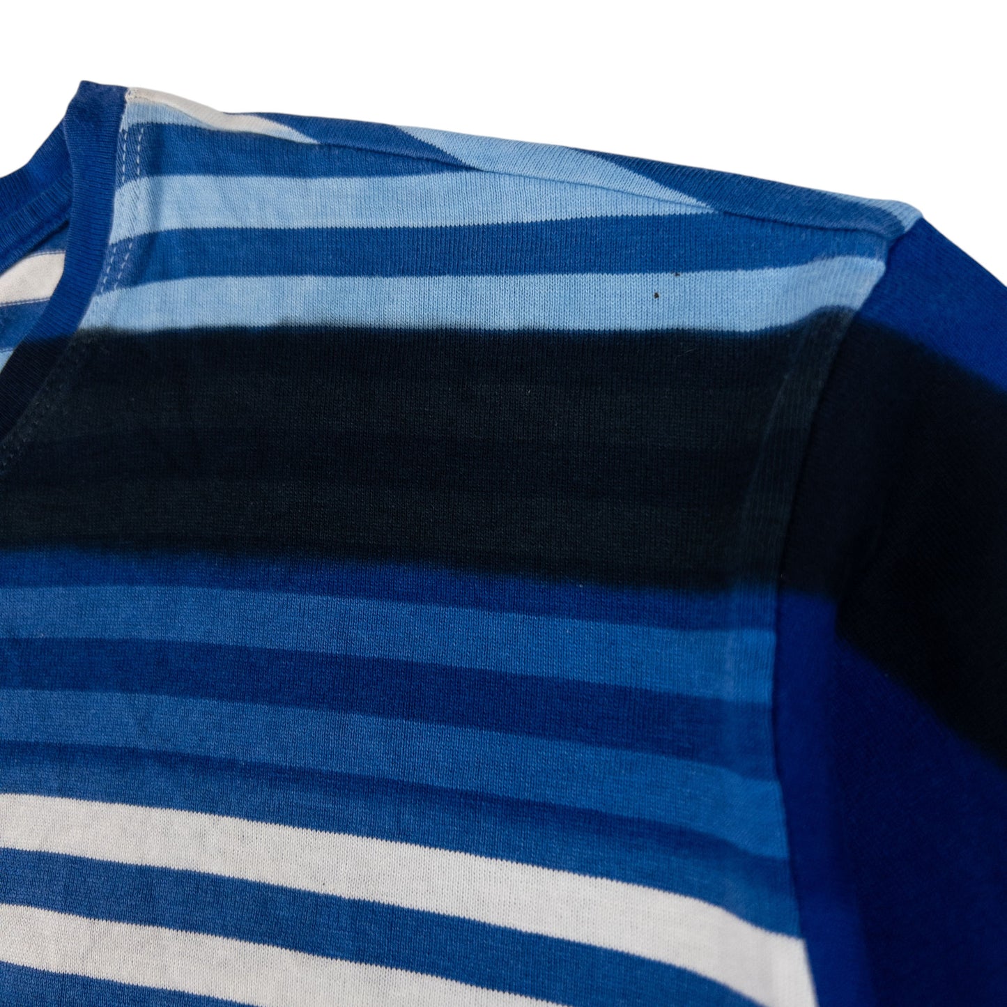 Vintage Issey Miyake MEN Blur Stripe T Shirt Size M