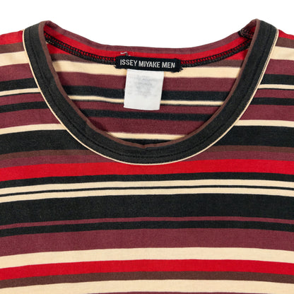 Vintage Issey Miyake MEN Striped T Shirt Size M