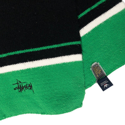 Vintage Stussy Embroidered Scarf