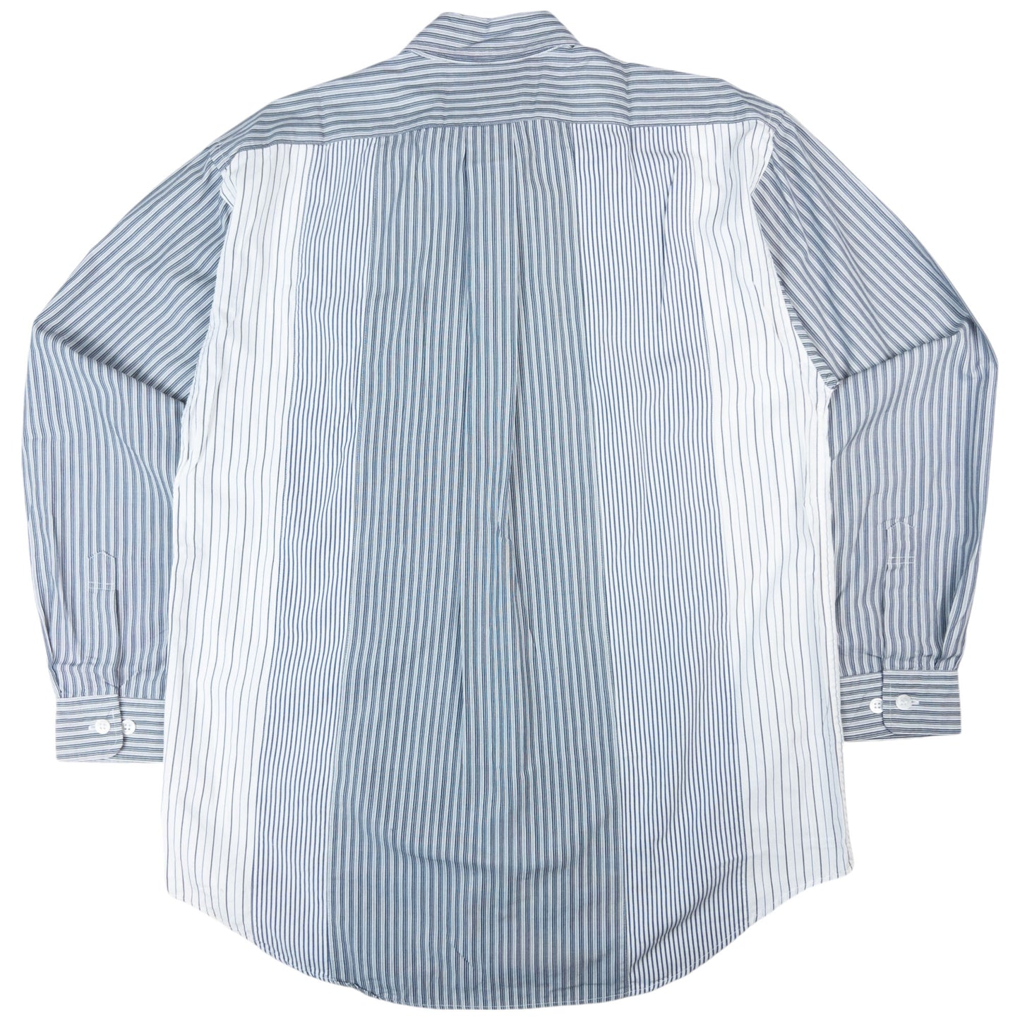 Vintage Issey Miyake Striped Long Sleeve Button Up Shirt Size M