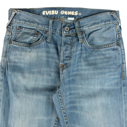 Vintage Evisu Double Gull Japanese Denim Jeans Size W30