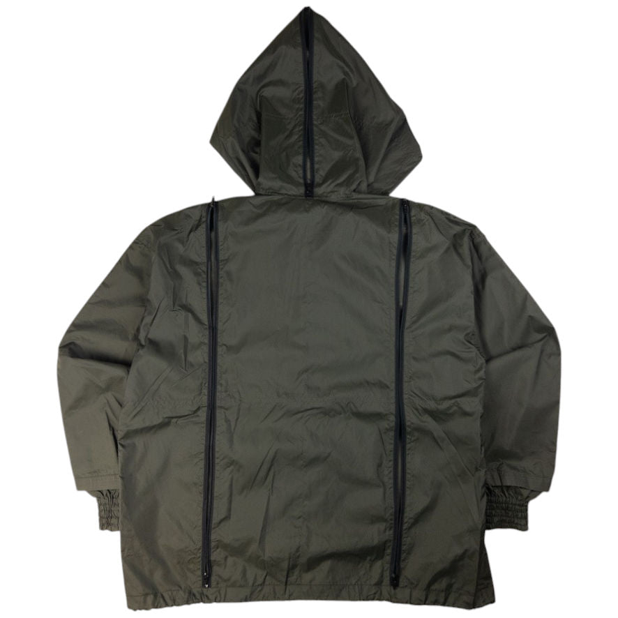 Vintage Final Home Multi Zip Hooded Jacket Size XL