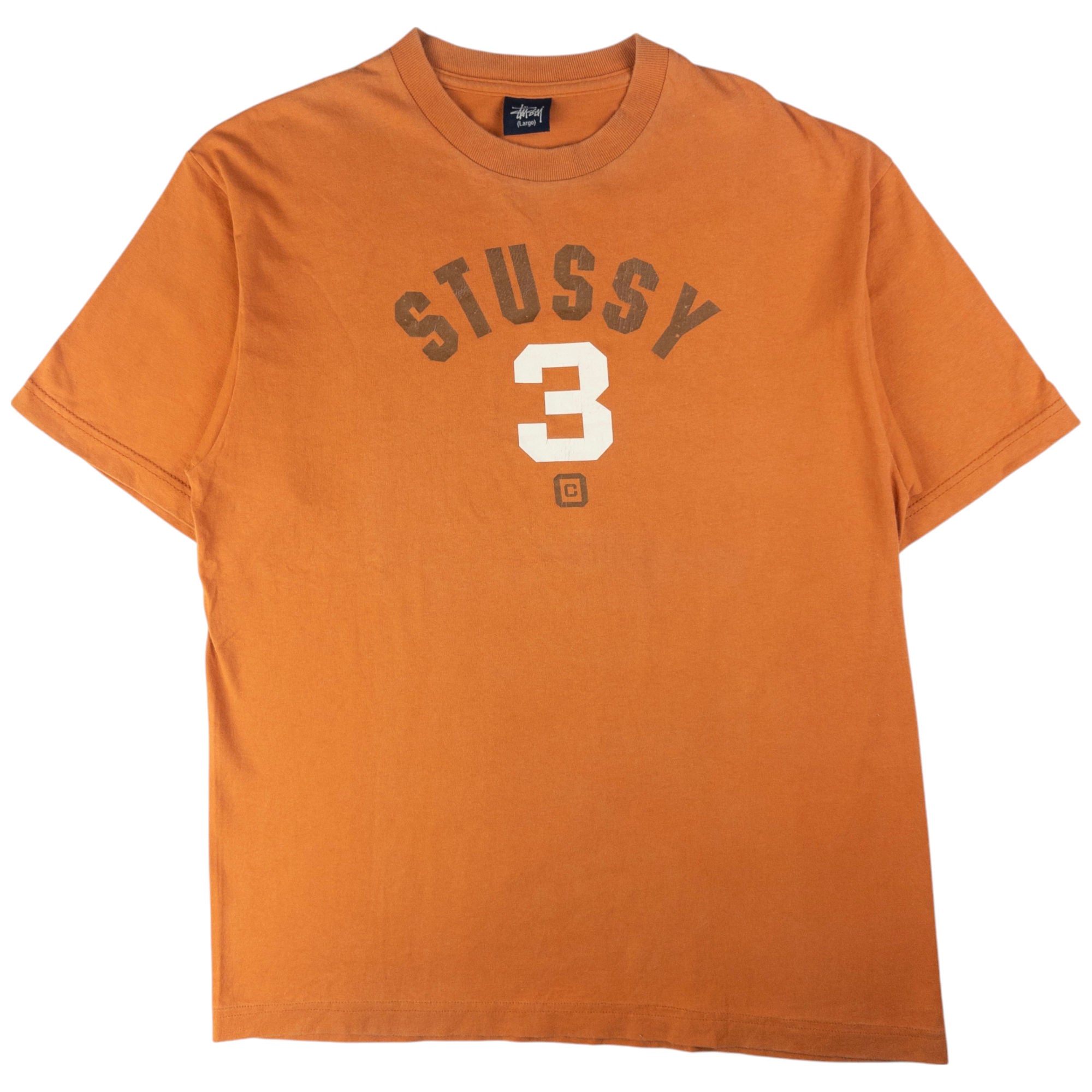 Vintage Stussy College Graphic T Shirt Size L