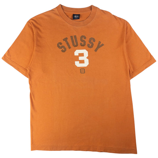 Vintage Stussy College Graphic T Shirt Size L