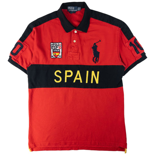 Vintage Polo Ralph Lauren Spain Polo Shirt Size L