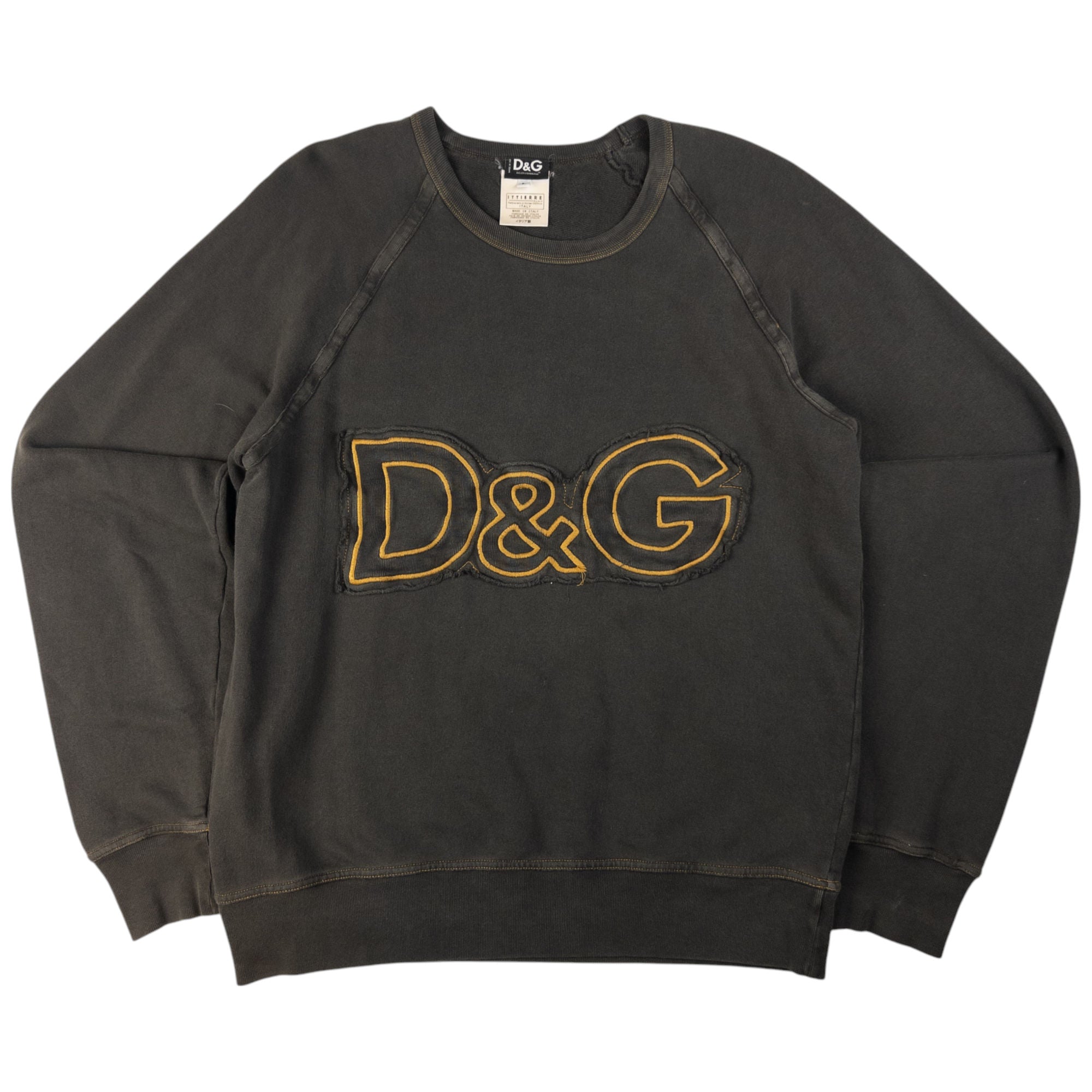 Vintage Dolce & Gabbana Embroidered Sweatshirt Size M