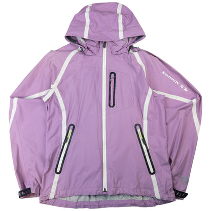 Vintage Salomon Zip Up Waterproof Jacket Womens Size M