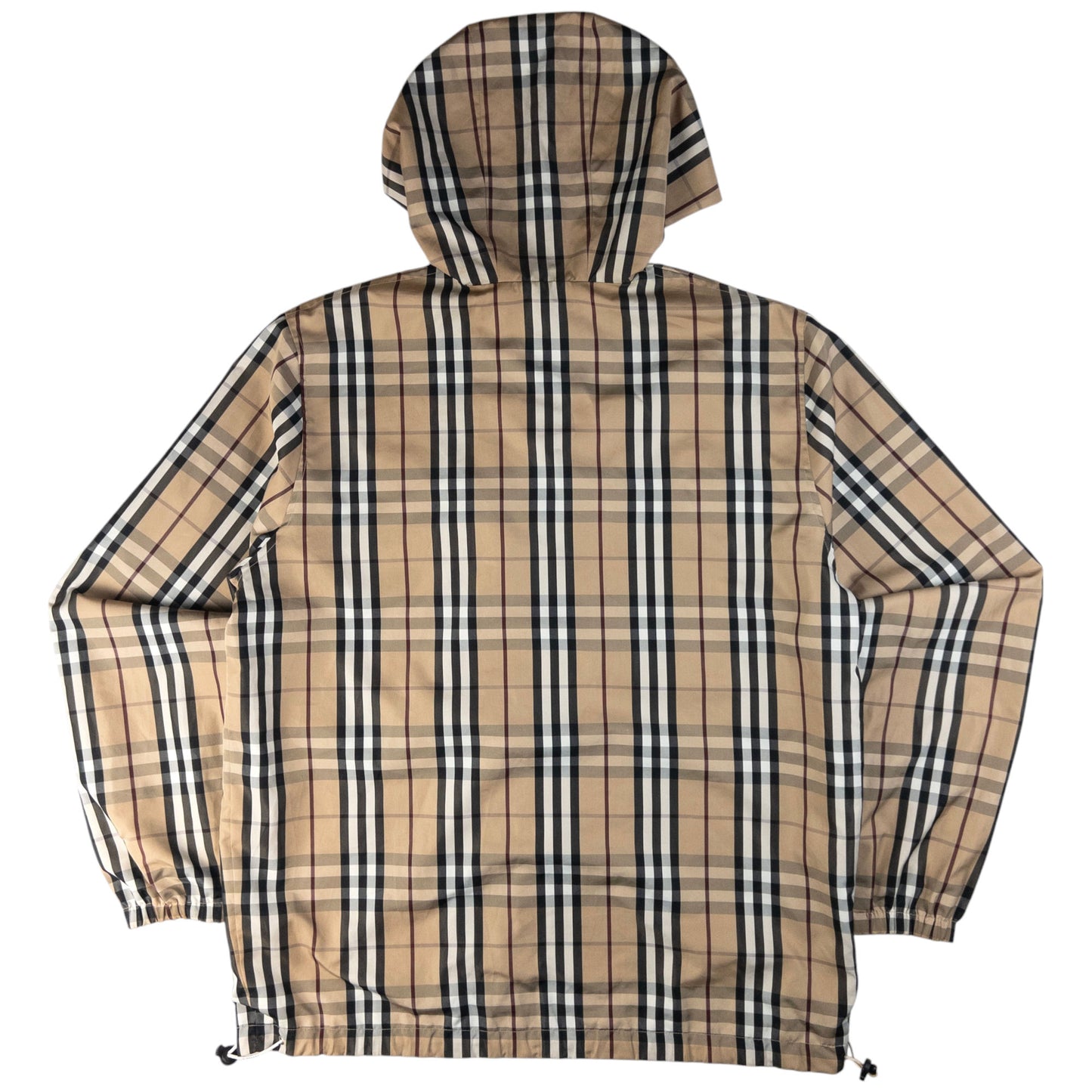 Vintage Burberry Nova Check Reversible Zip Up Jacket Size L