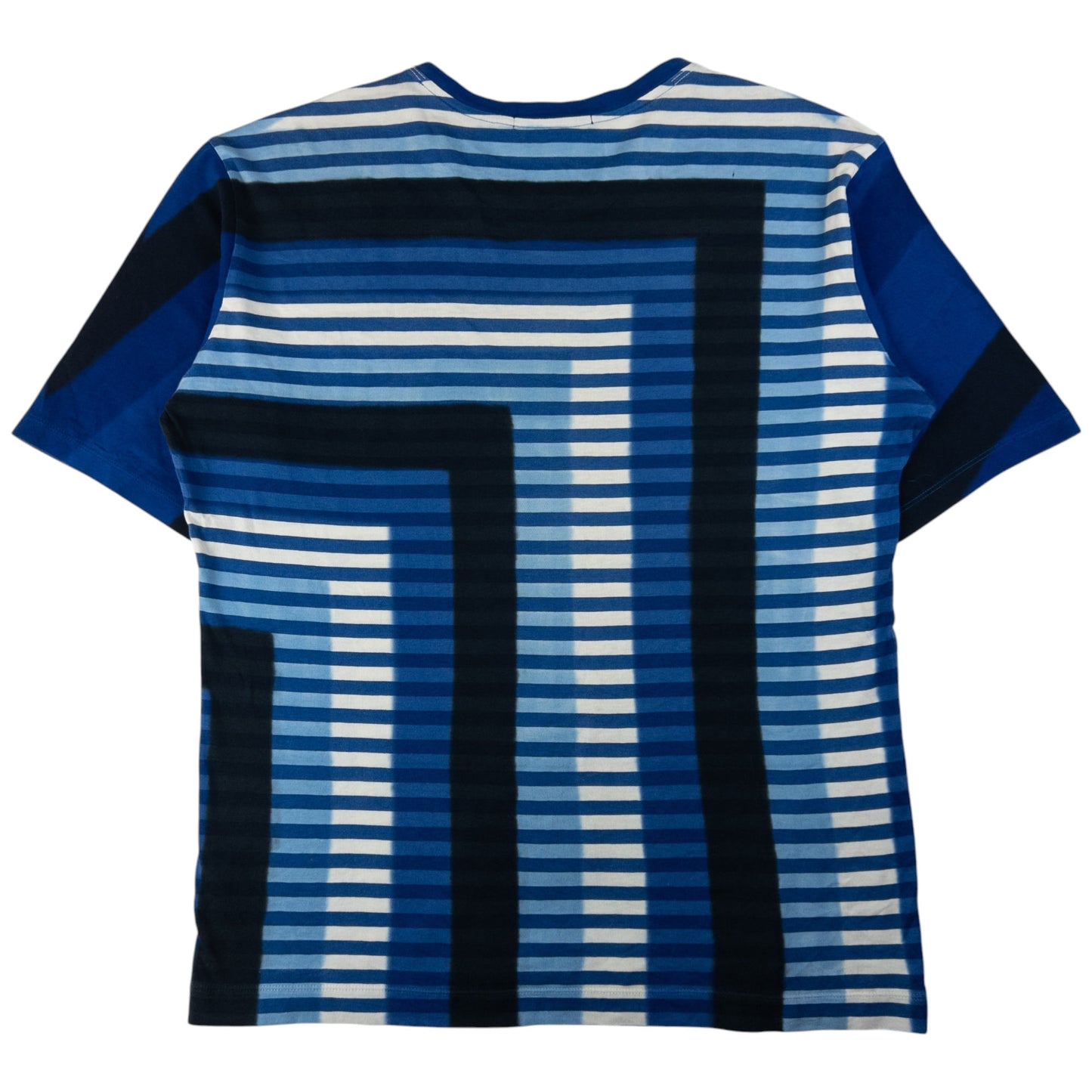 Vintage Issey Miyake MEN Blur Stripe T Shirt Size M