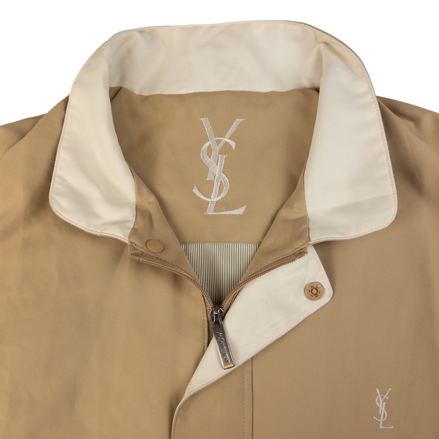 Vintage YSL Yves Saint Laurent Harrington Jacket Size XL