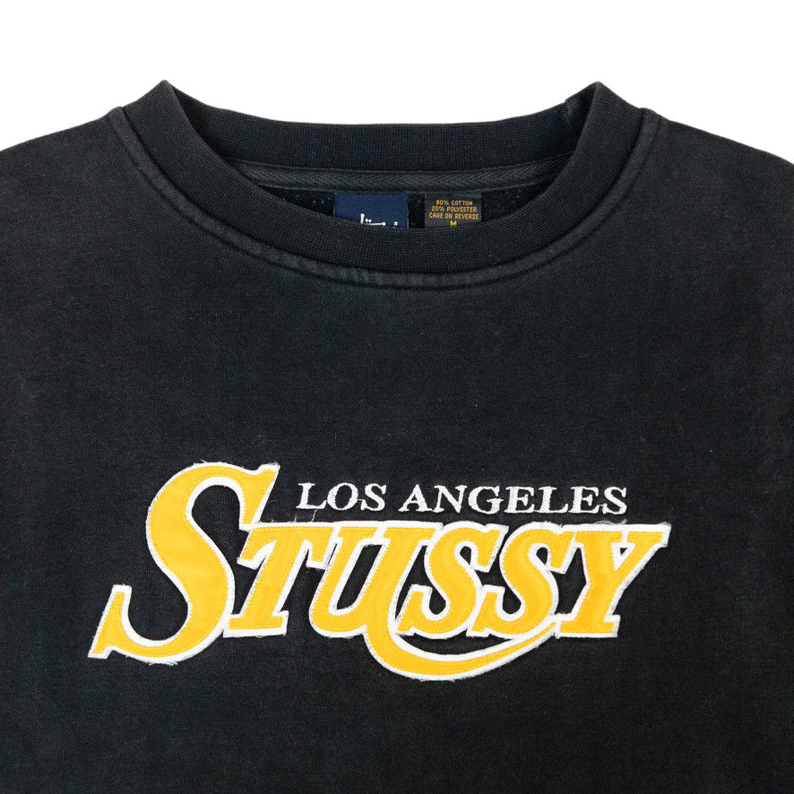 Vintage Stussy LA Lakers Logo Sweatshirt Size M