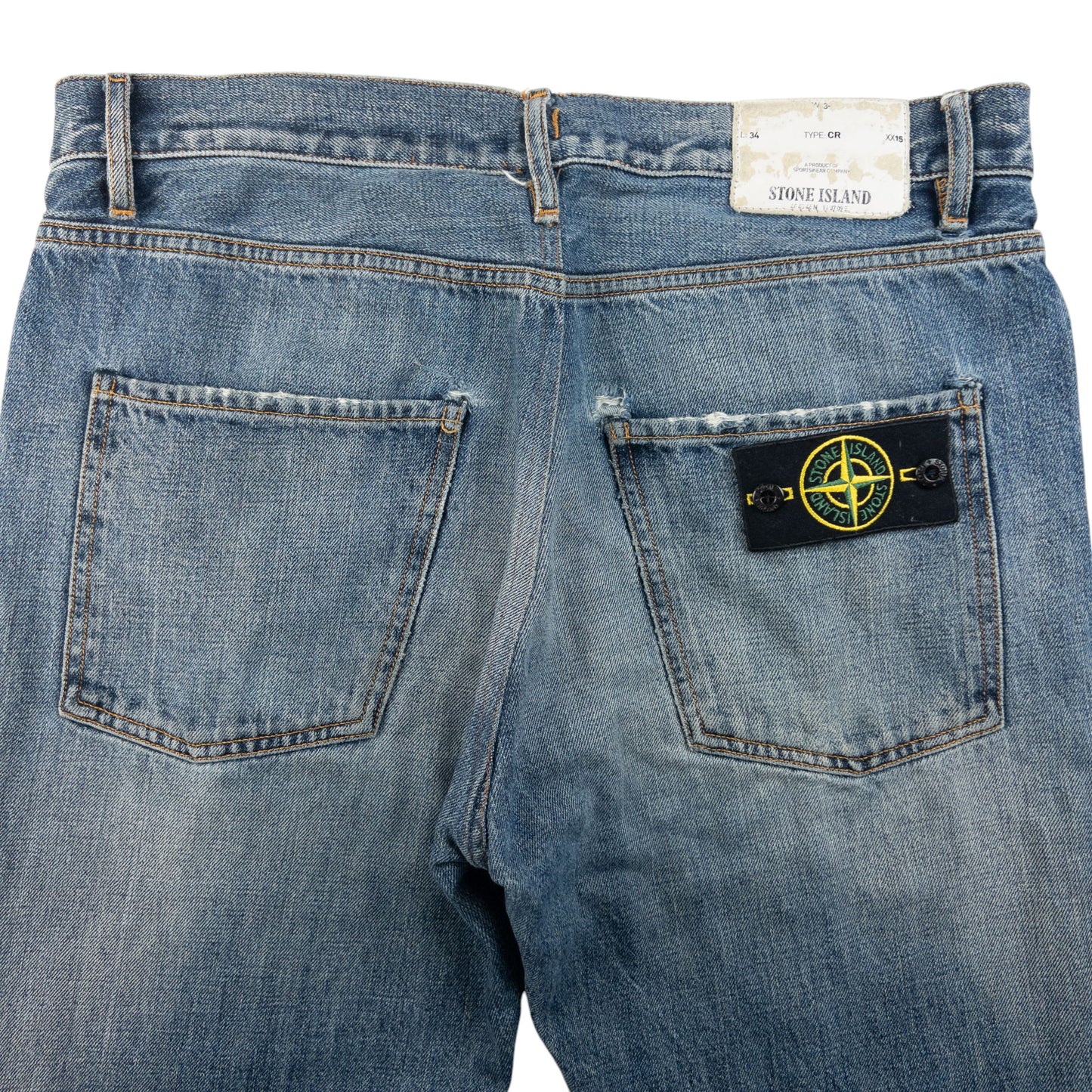 Vintage Stone Island Denim Jeans Size W34