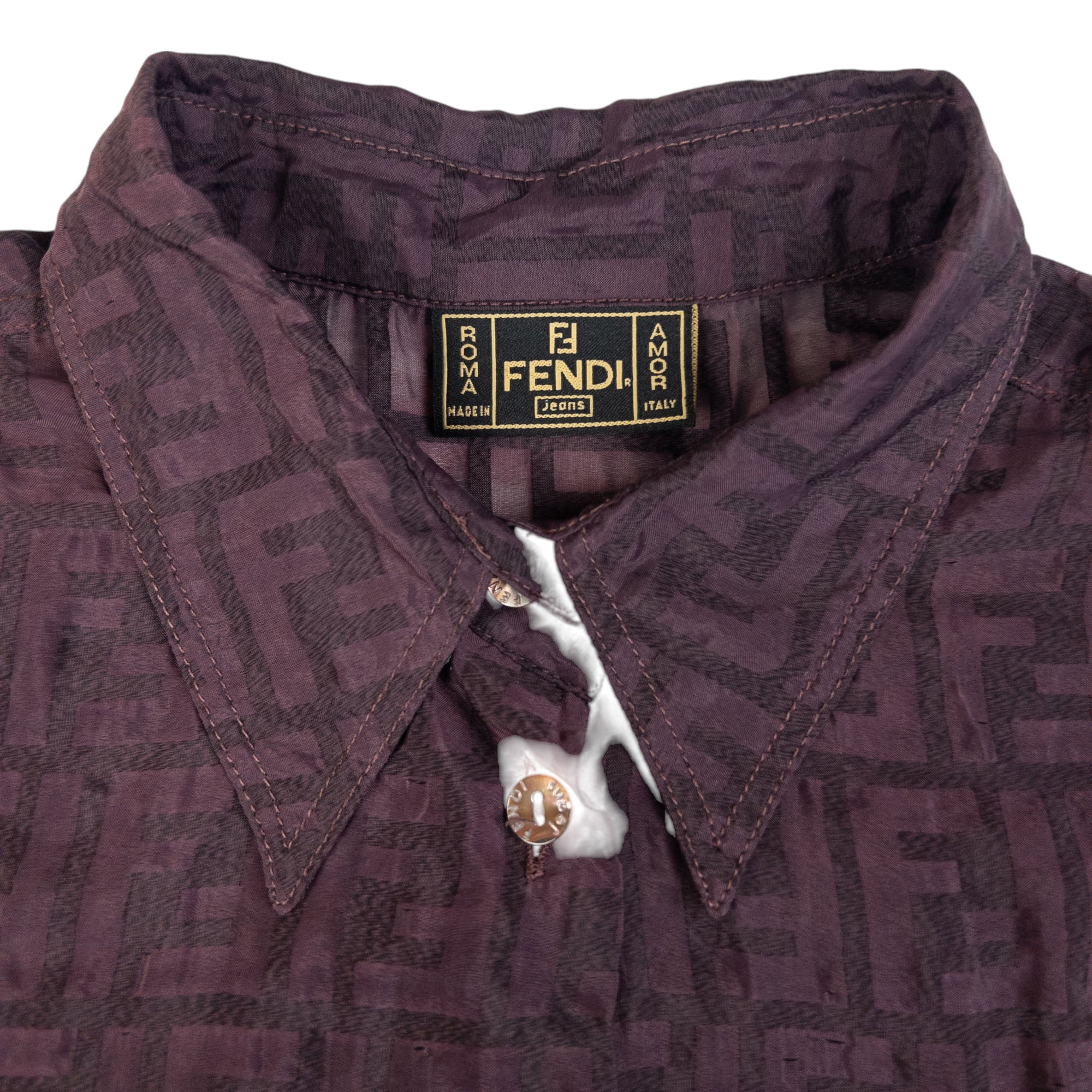 Fendi vintage shirt online