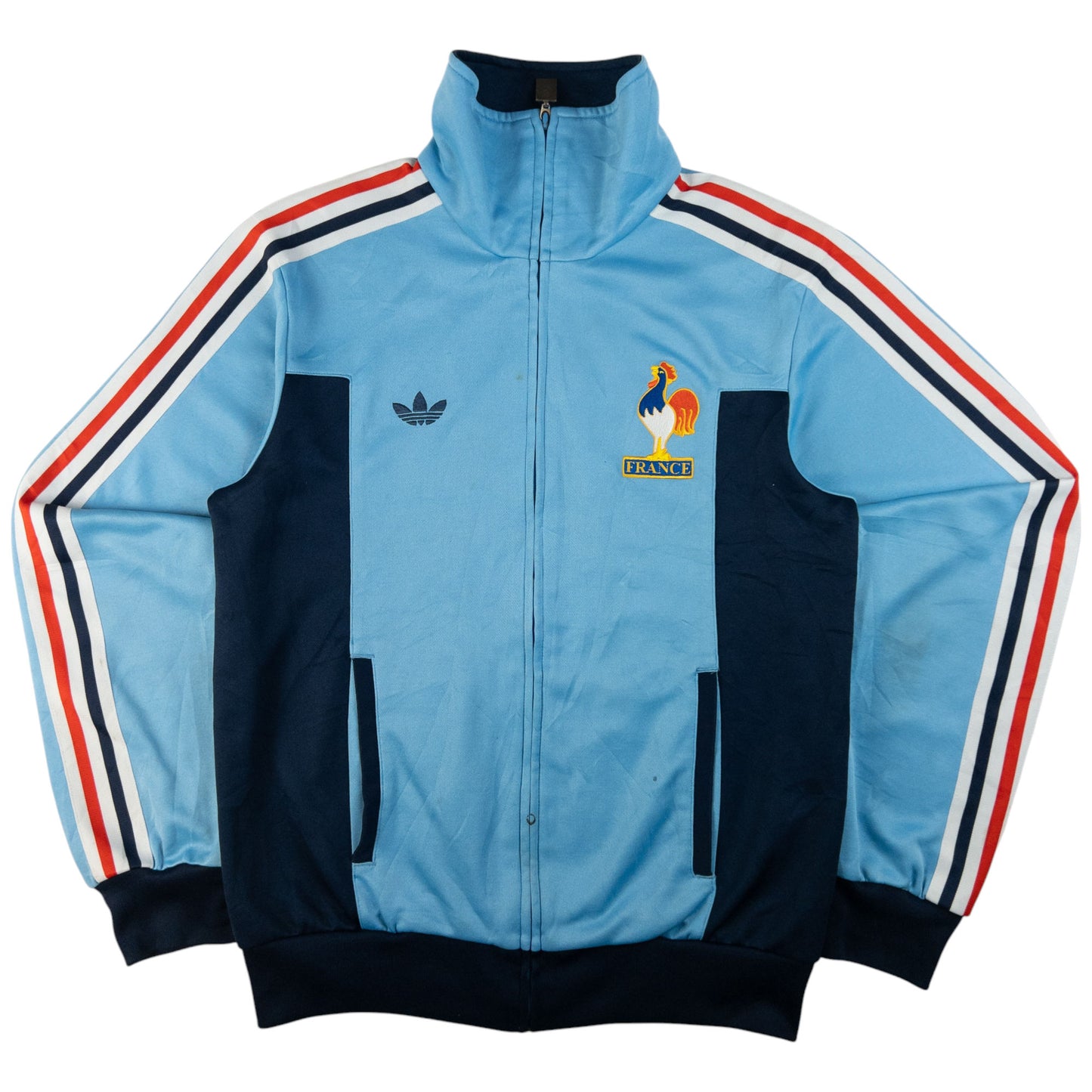 Vintage Adidas France Zip Up Jacket Size M