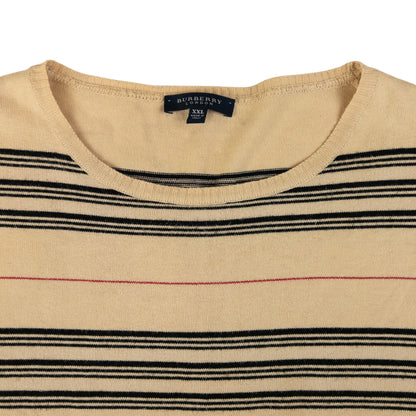 Vintage Burberry Striped Jumper Size XXL