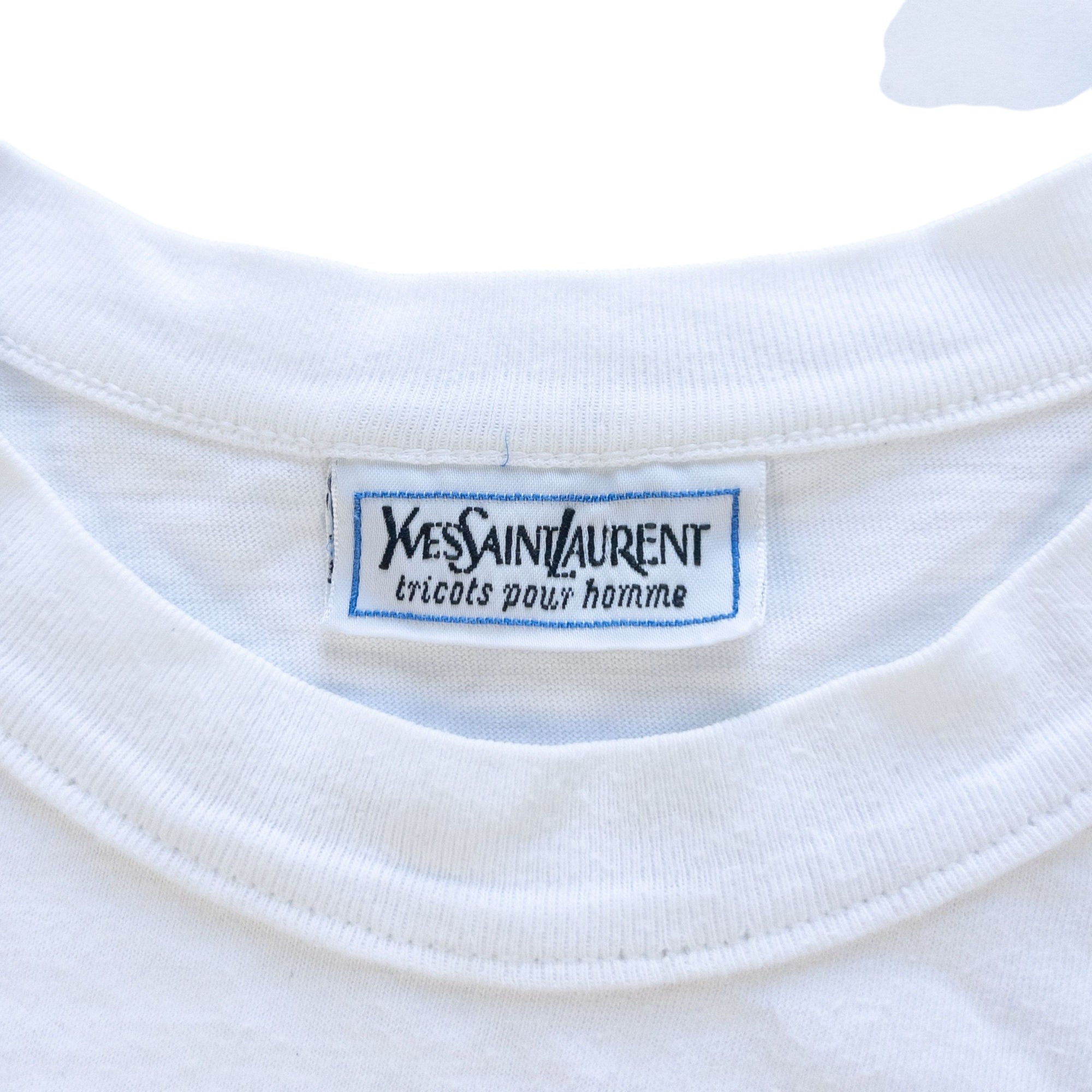 AUTHENTIC Saint Laurent Logo T Shirt sold