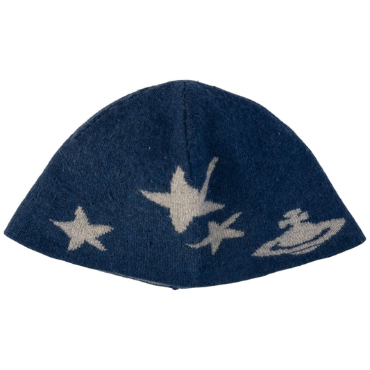 Vintage Vivienne Westwood Star Orb Beanie Hat