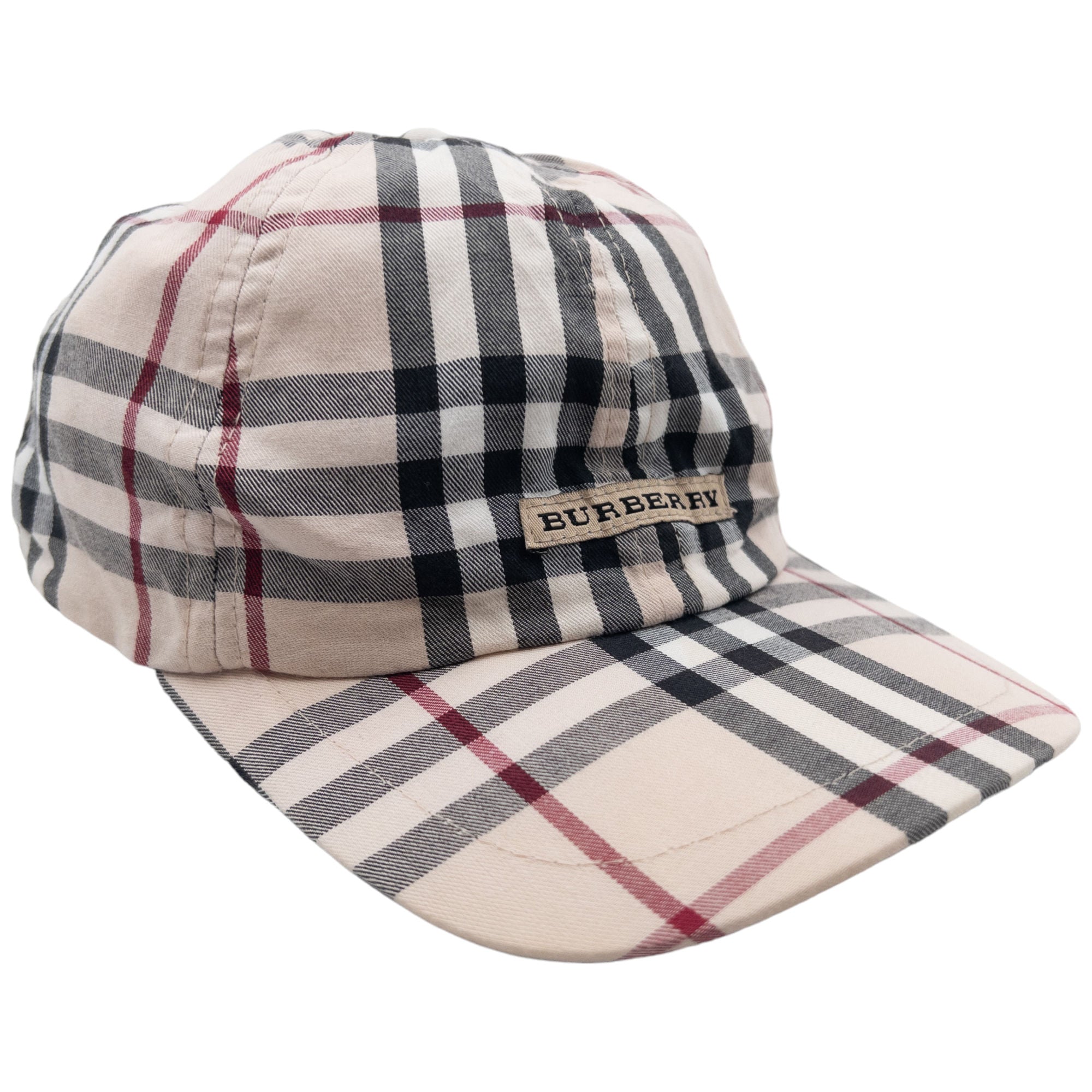 Vintage Burberry Nova Check Hat