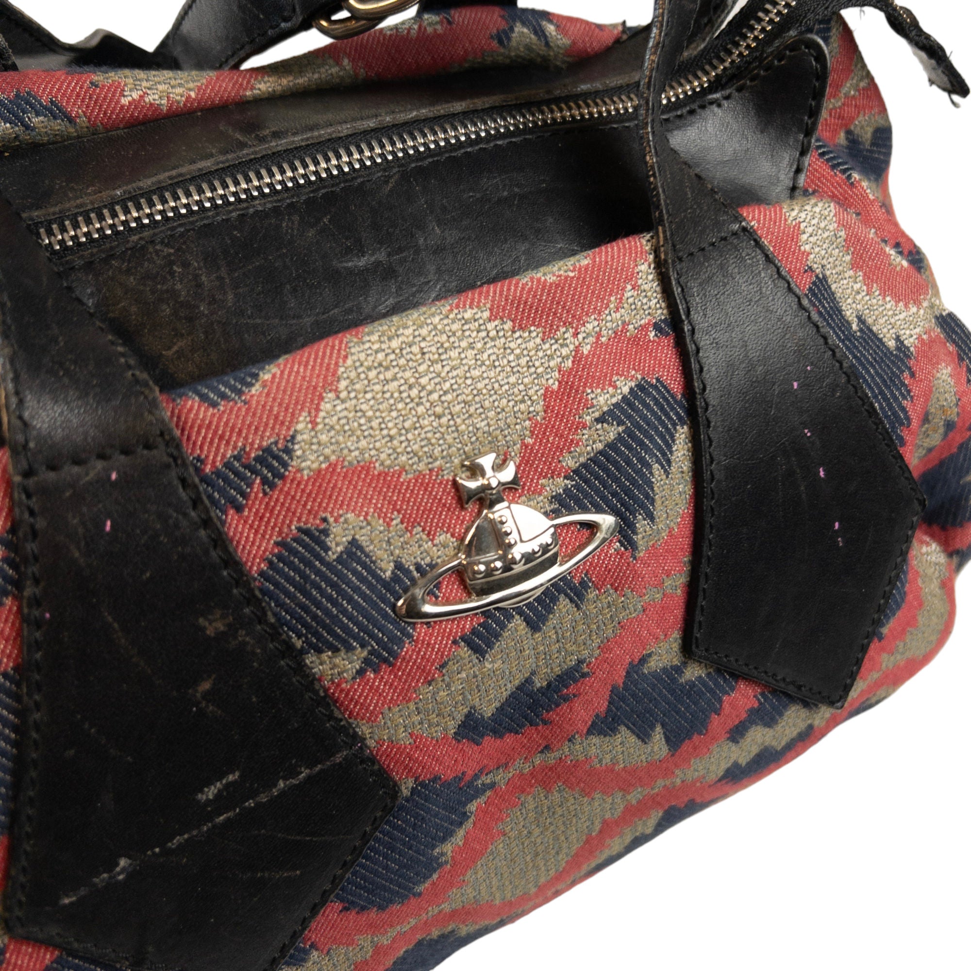 Vintage Vivienne Westwood Pattern Shoulder Bag