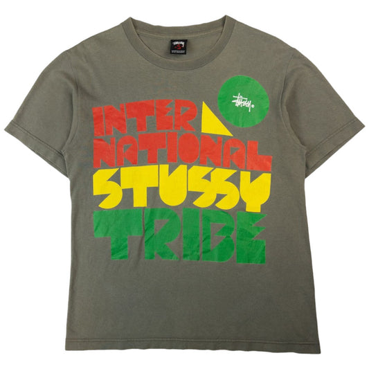 Vintage Stussy International Tribe T Shirt Size S