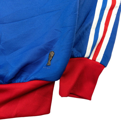 Vintage Adidas France FFA Fifa Wold Cup Zip Up Jacket Size S