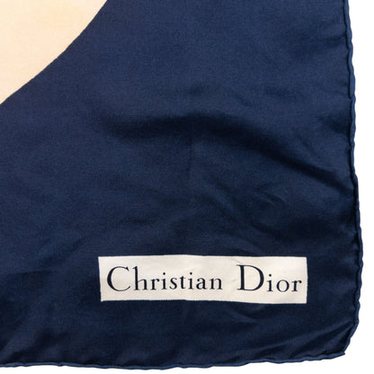 Vintage Dior Gradient Silk Scarf