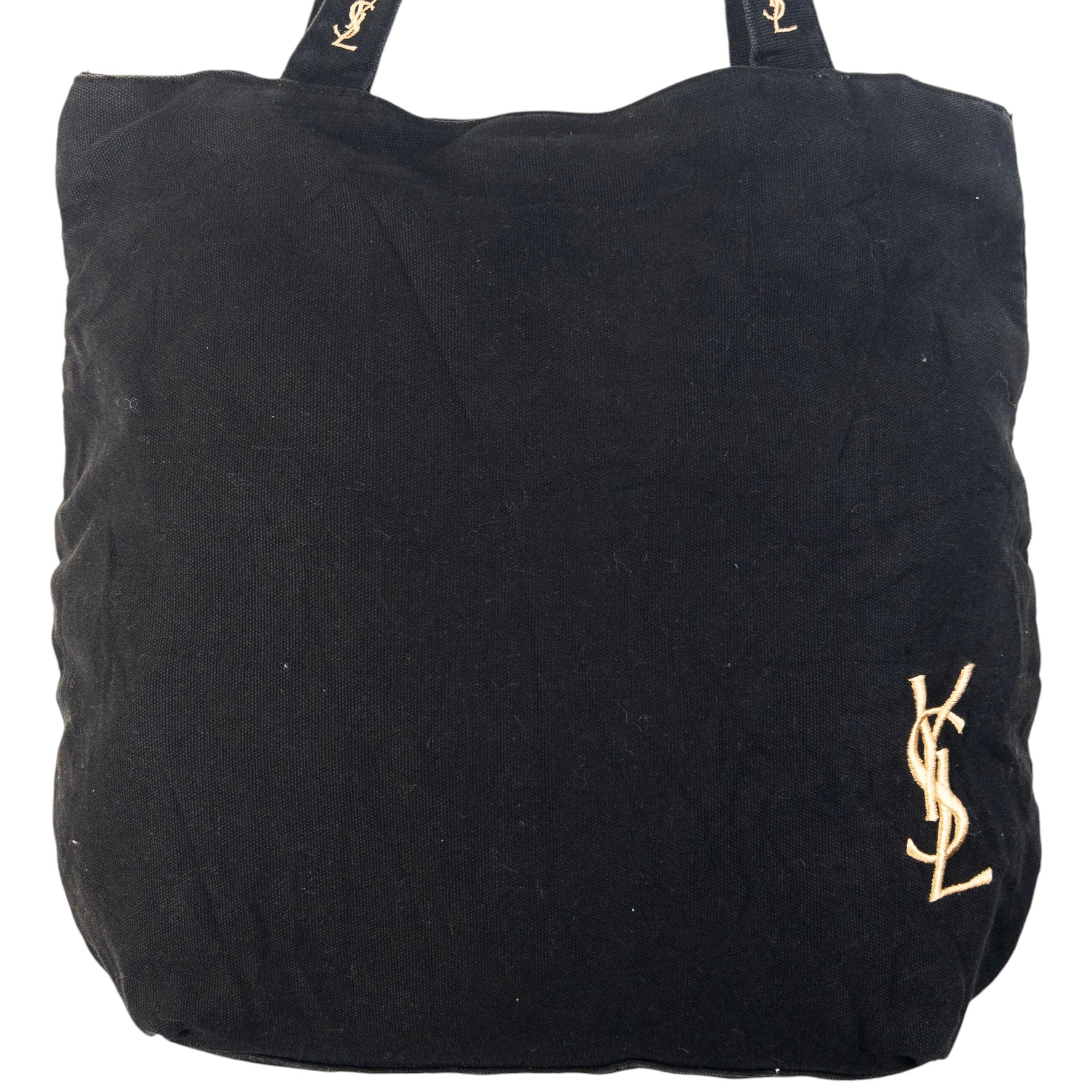 Vintage YSL Yves Saint Laurent Embroidered Tote Shoulder Bag