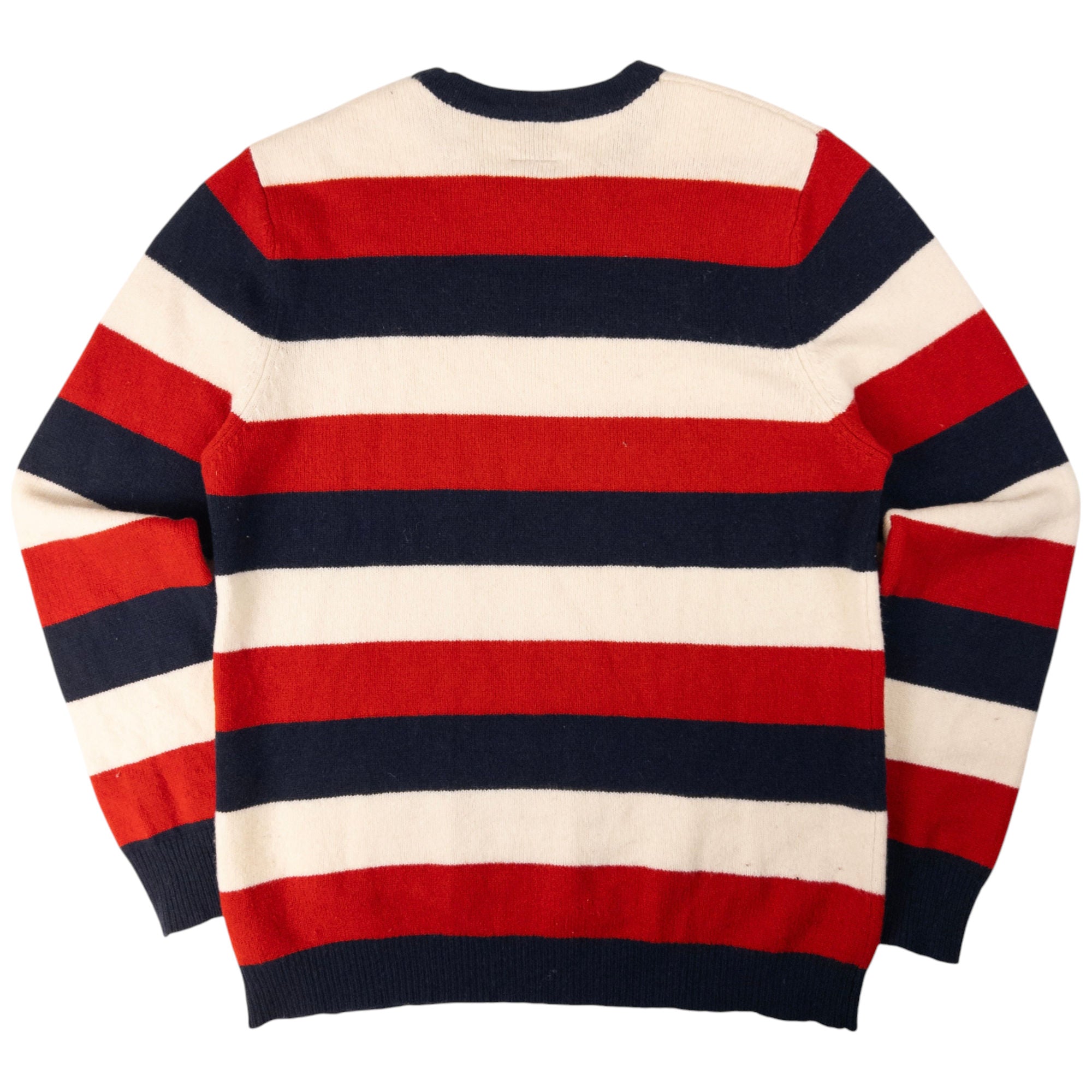 Vintage Stussy Striped Knit Jumper Size S