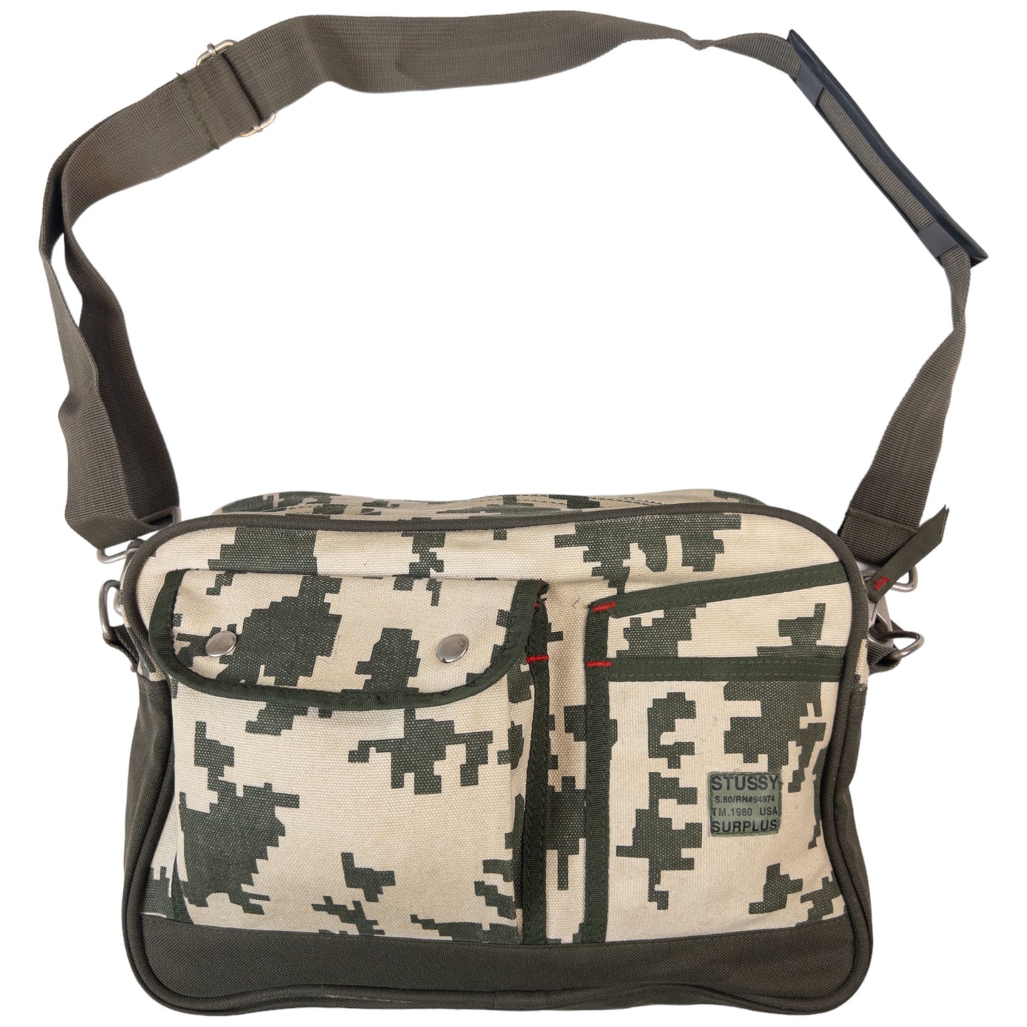 Vintage Stussy Digital Camo Crossbody Bag