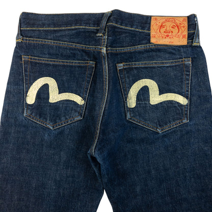 Vintage Evisu Double Gull Japanese Denim Jeans Size W31