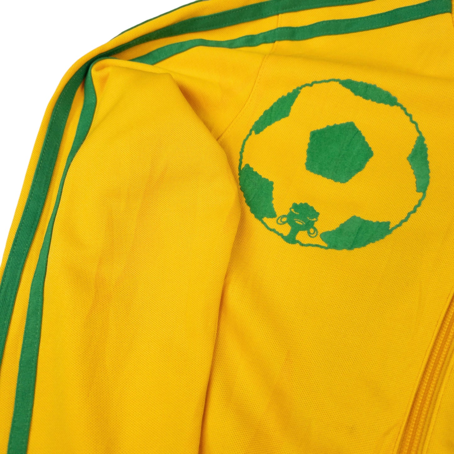 Vintage Adidas Brazil Football Zip Up Jacket Women's Size M