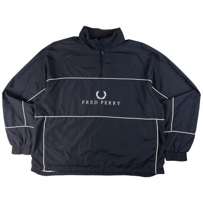 Vintage Fred Perry Q Zip Jacket Size XL