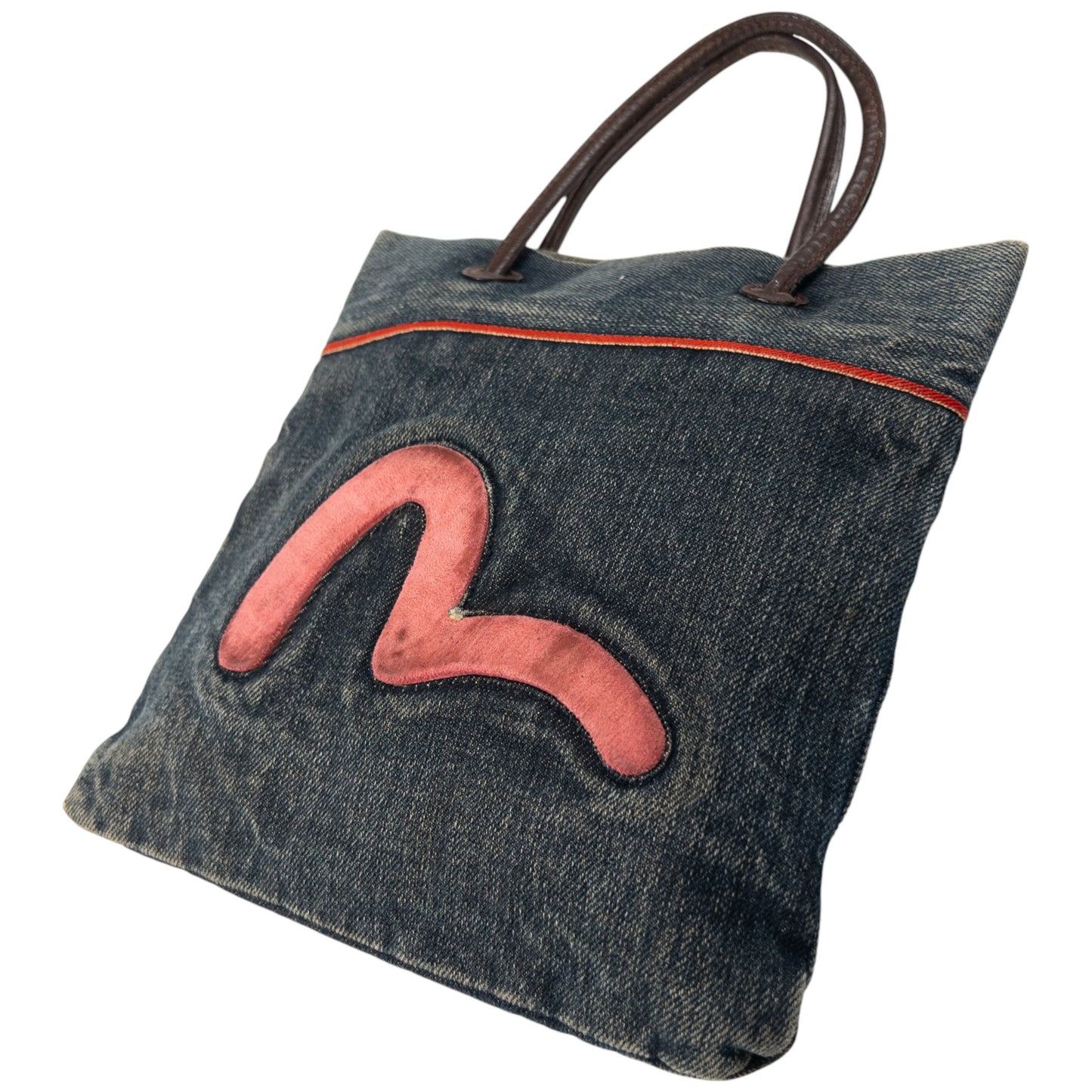 Vintage Evisu Gull Japanese Denim Handbag