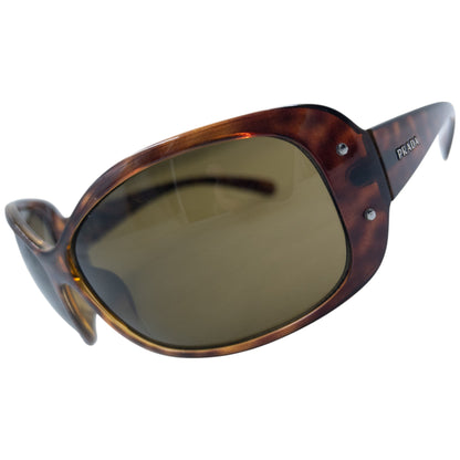 Vintage Prada Tortoise Shell Sunglasses