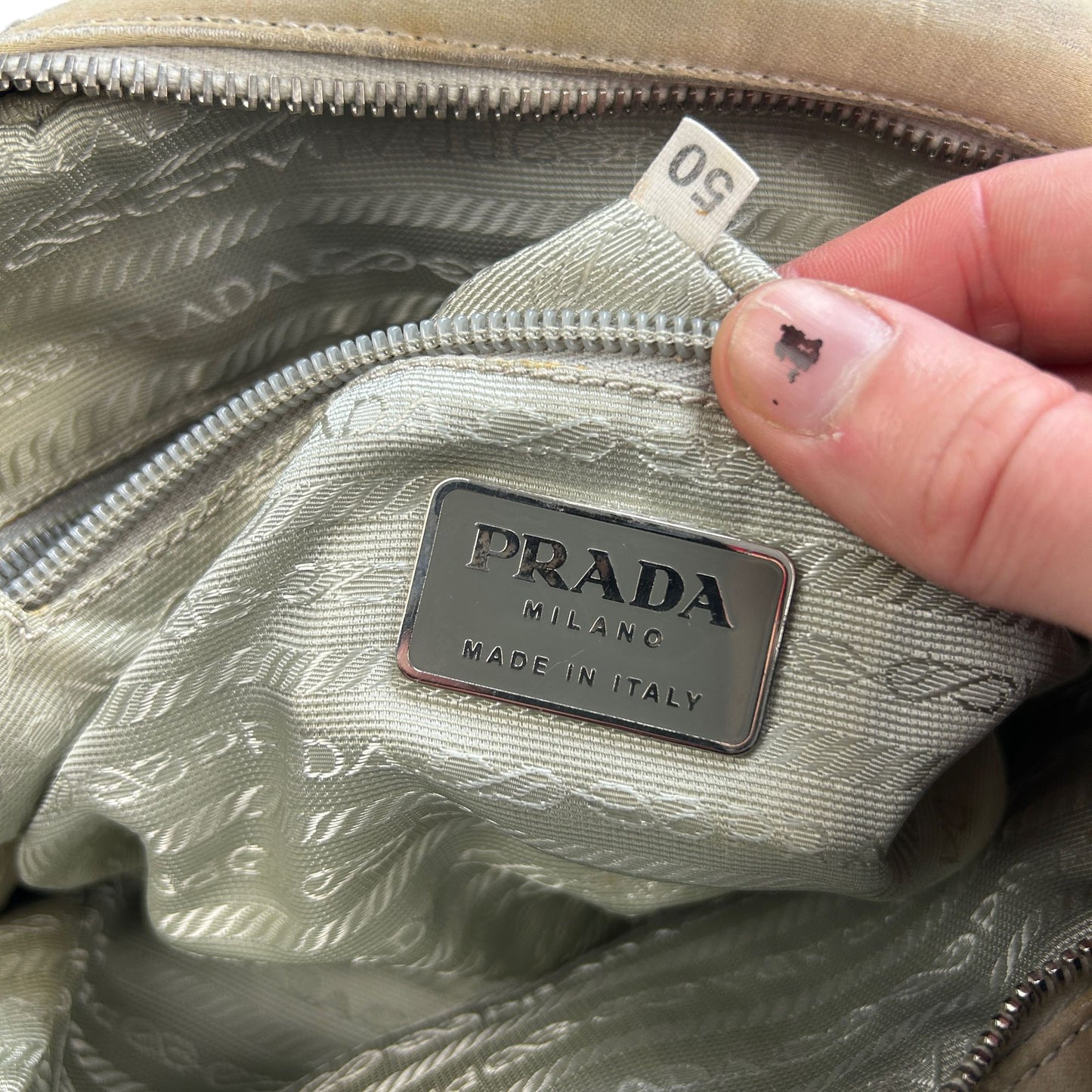 Vintage Prada Mesh Handbag