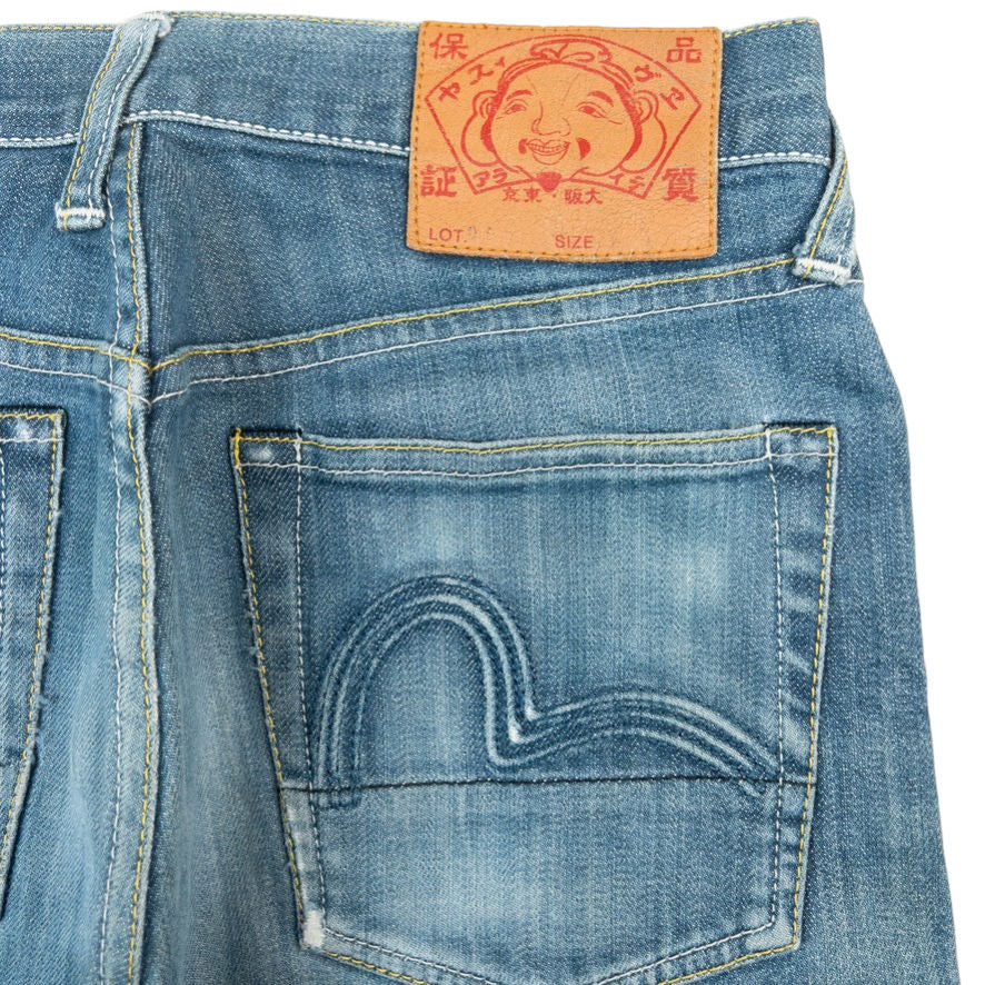 Vintage Evisu Double Gull Japanese Denim Jeans Size W28