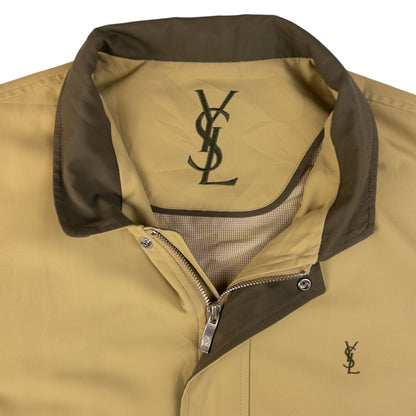 Vintage YSL Yves Saint Laurent Harrington Jacket Size XL