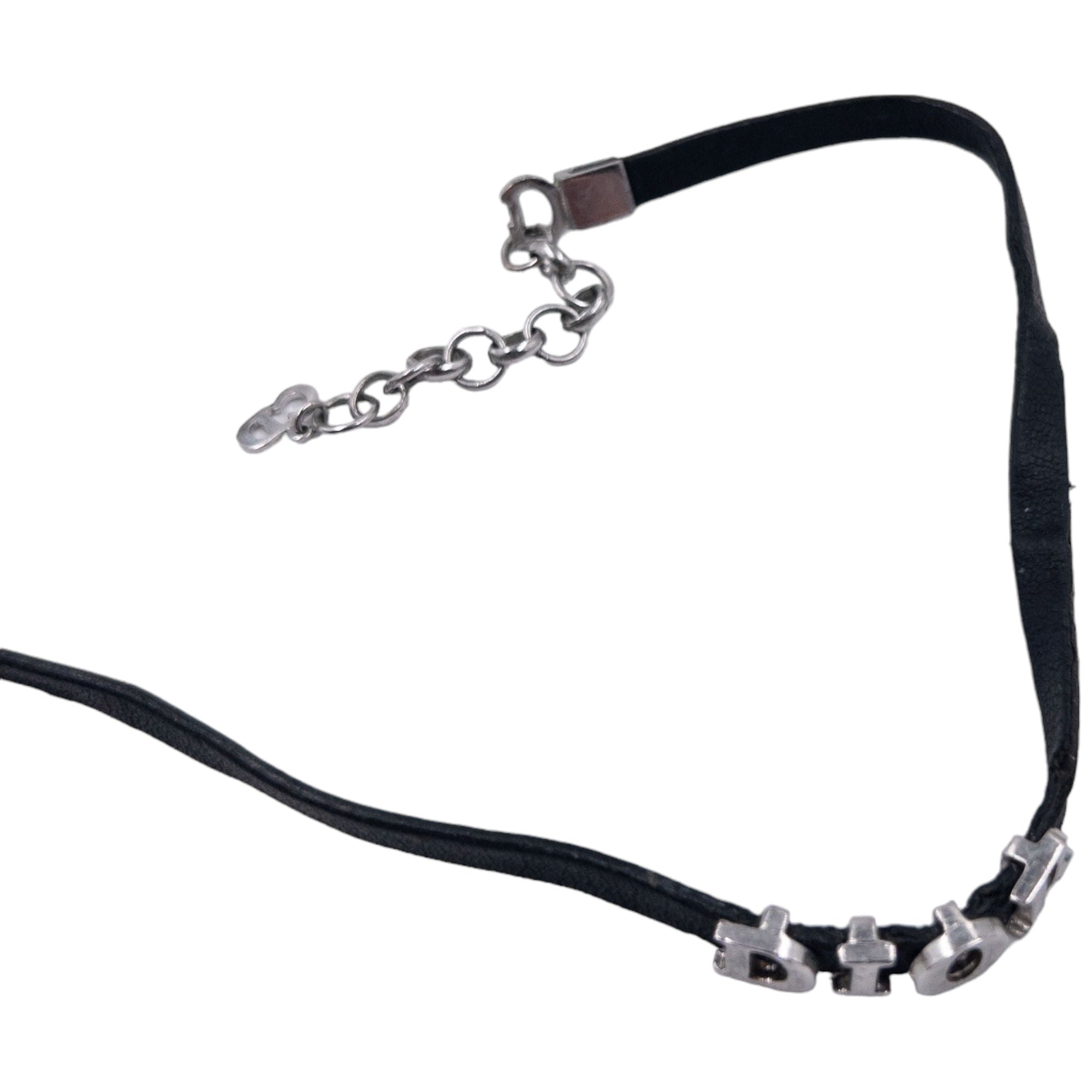 Vintage Dior Leather Choker