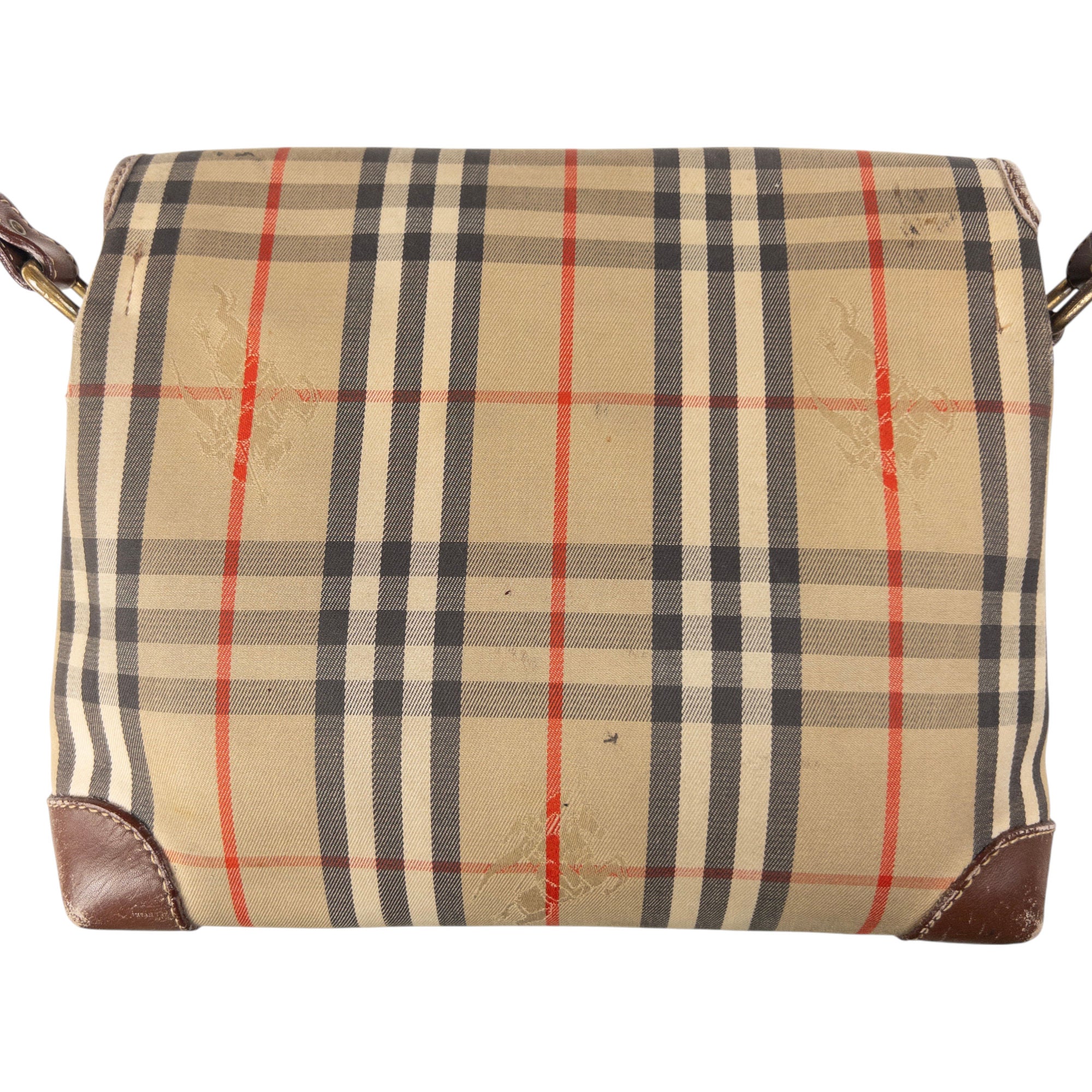 Vintage Burberry Nova Check Crossbody Bag