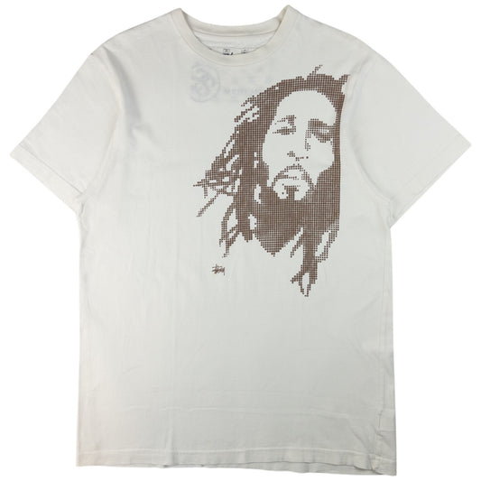 Vintage Stussy Bob Marley Graphic T Shirt Size M