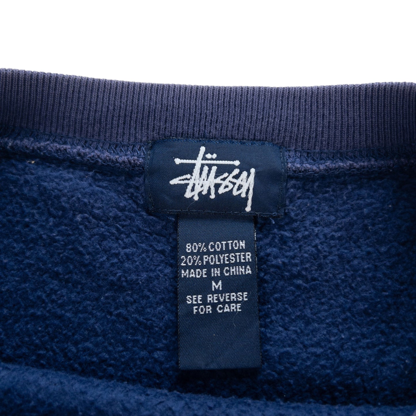 Vintage Stussy Crest Sweatshirt Size M