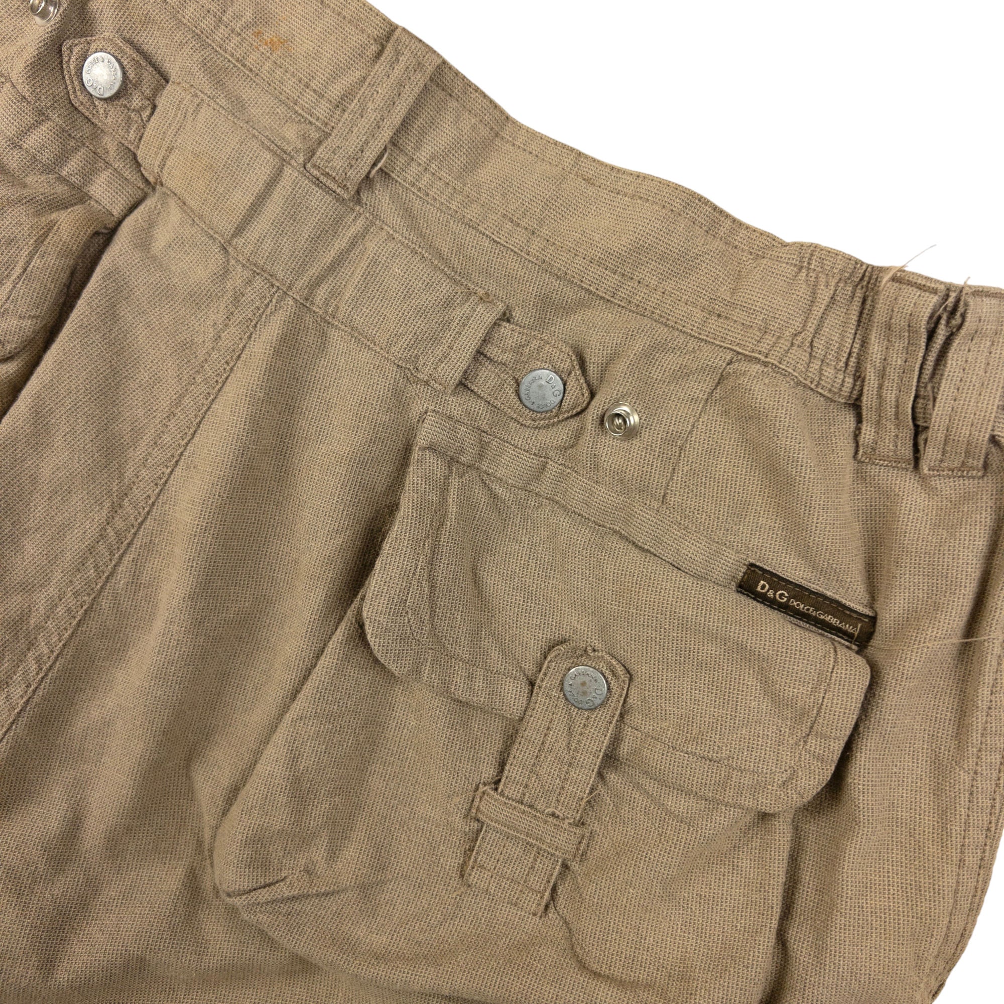 Vintage Dolce & Gabbana Cargo Trousers Size W36