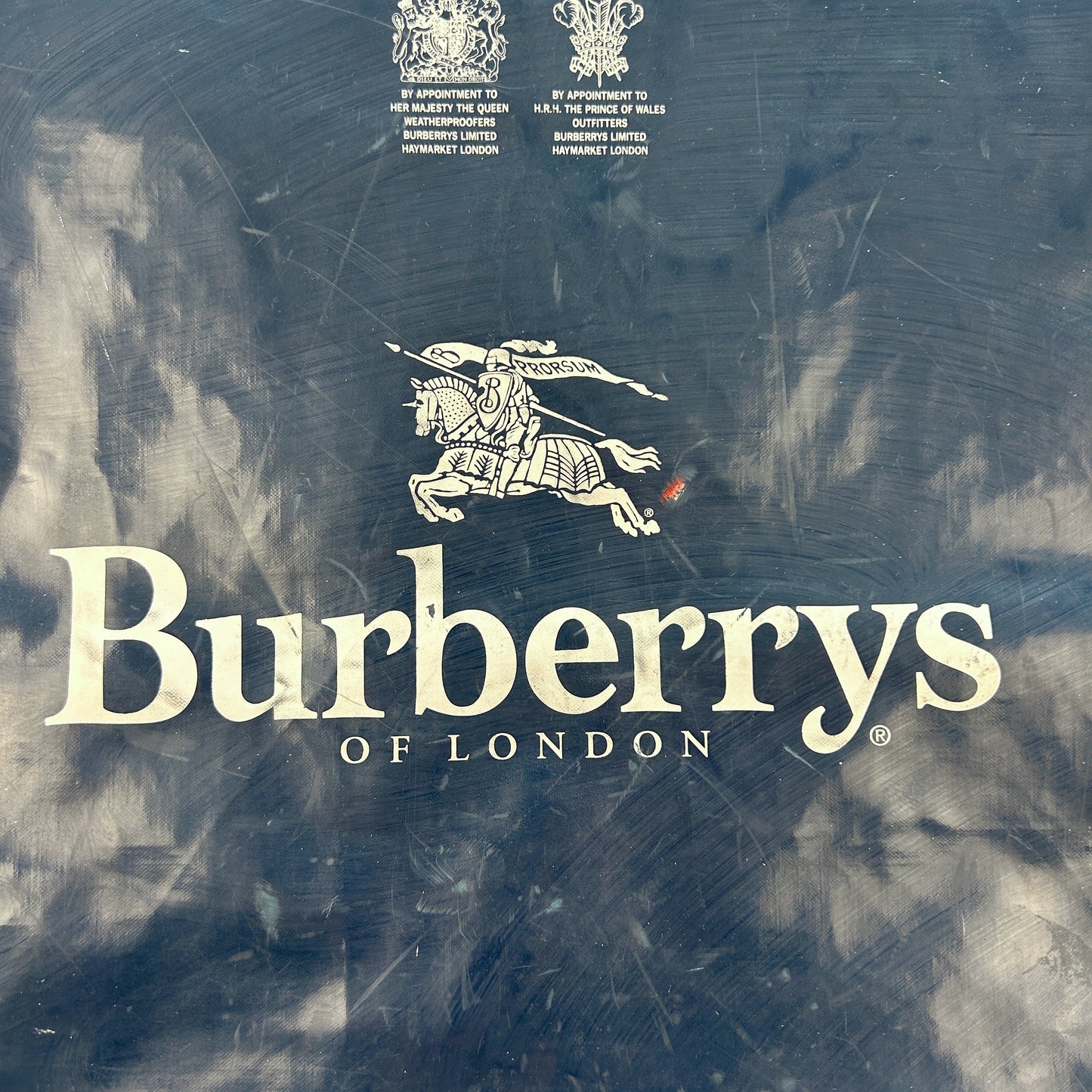 Vintage Burberry Tote Bag