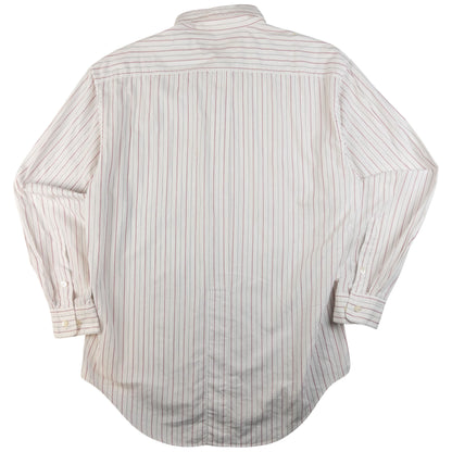 Vintage Issey Miyake Striped Long Sleeve Button Up Shirt Size M