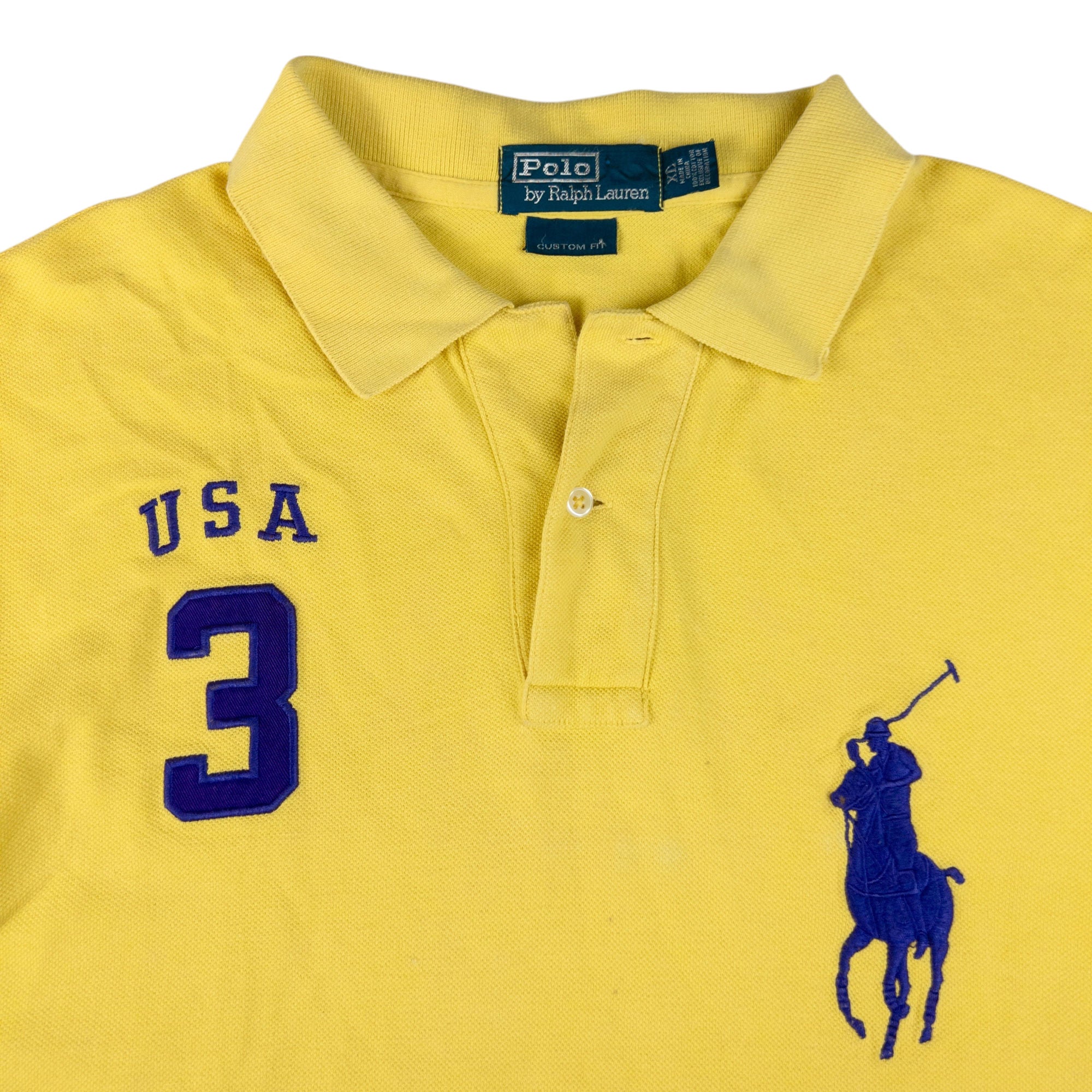 Vintage Polo Ralph Lauren USA Polo Shirt Size XL